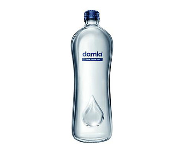 Damla Cam Şişe Su