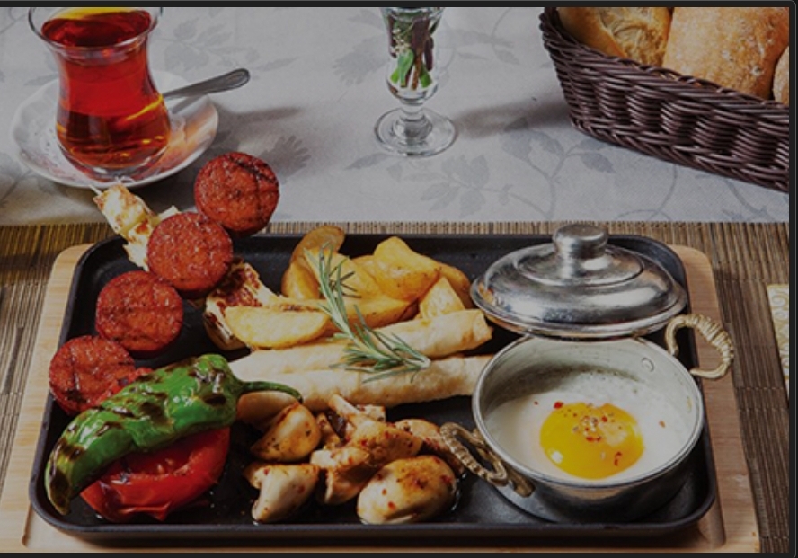Sıcak Kahvaltı Tabağı