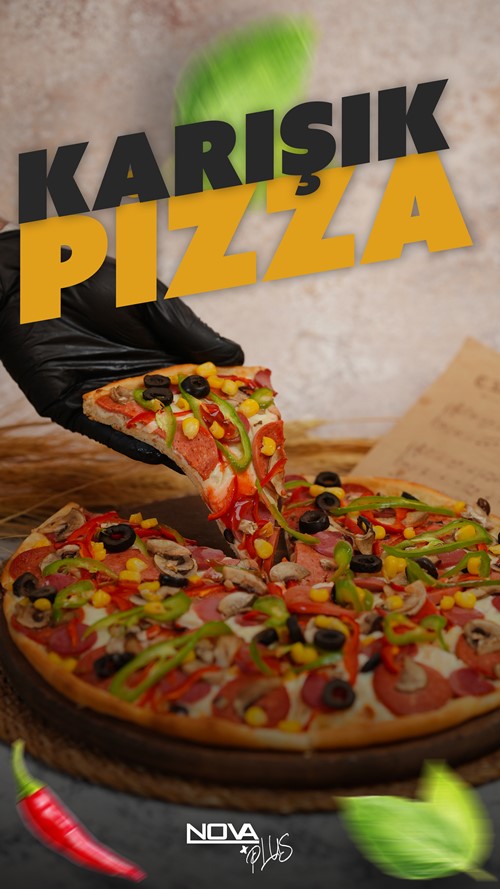 KARIŞIK PİZZA (Küçük Boy)