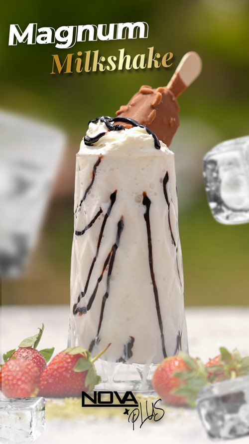 VANİLYALI MAGNUM MILKSHAKE