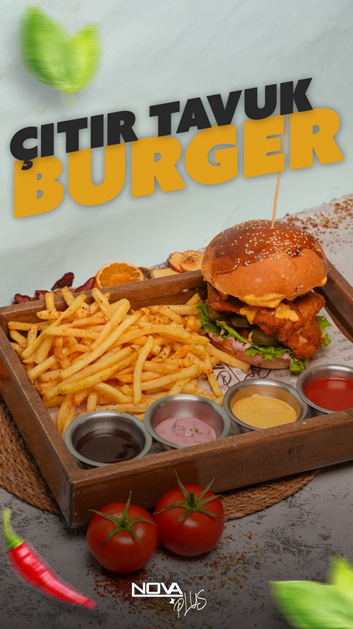 ÇITIR TAVUK BURGER