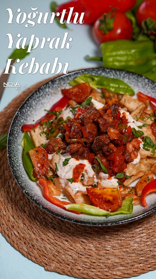 YOĞURTLU YAPRAK KEBABI