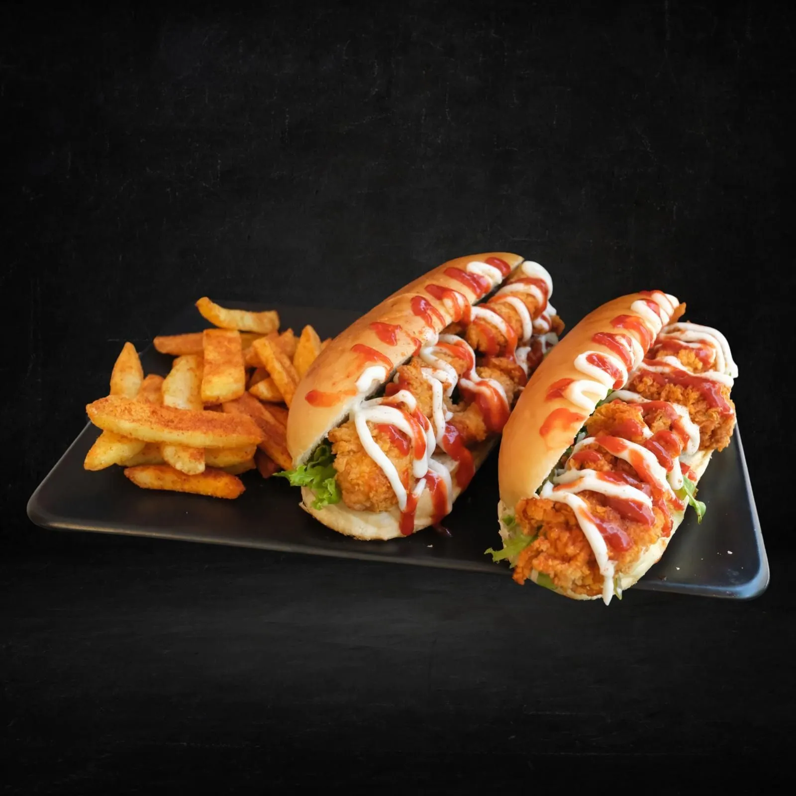 Cajun Sandviç Menü