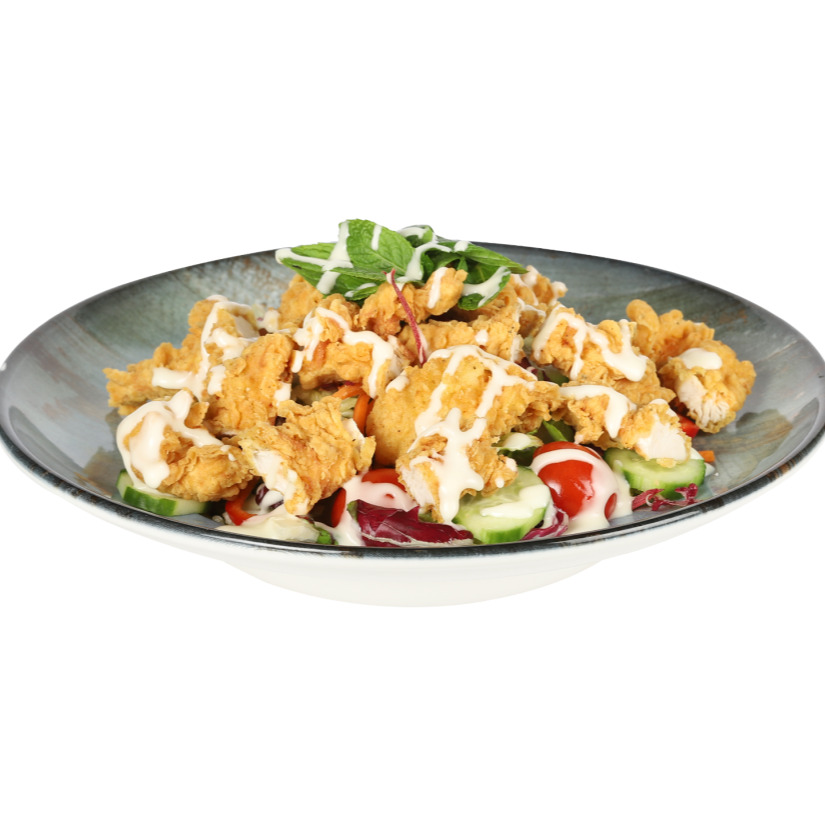 Sweet Chili Soslu Çıtır Tavuklu Salata