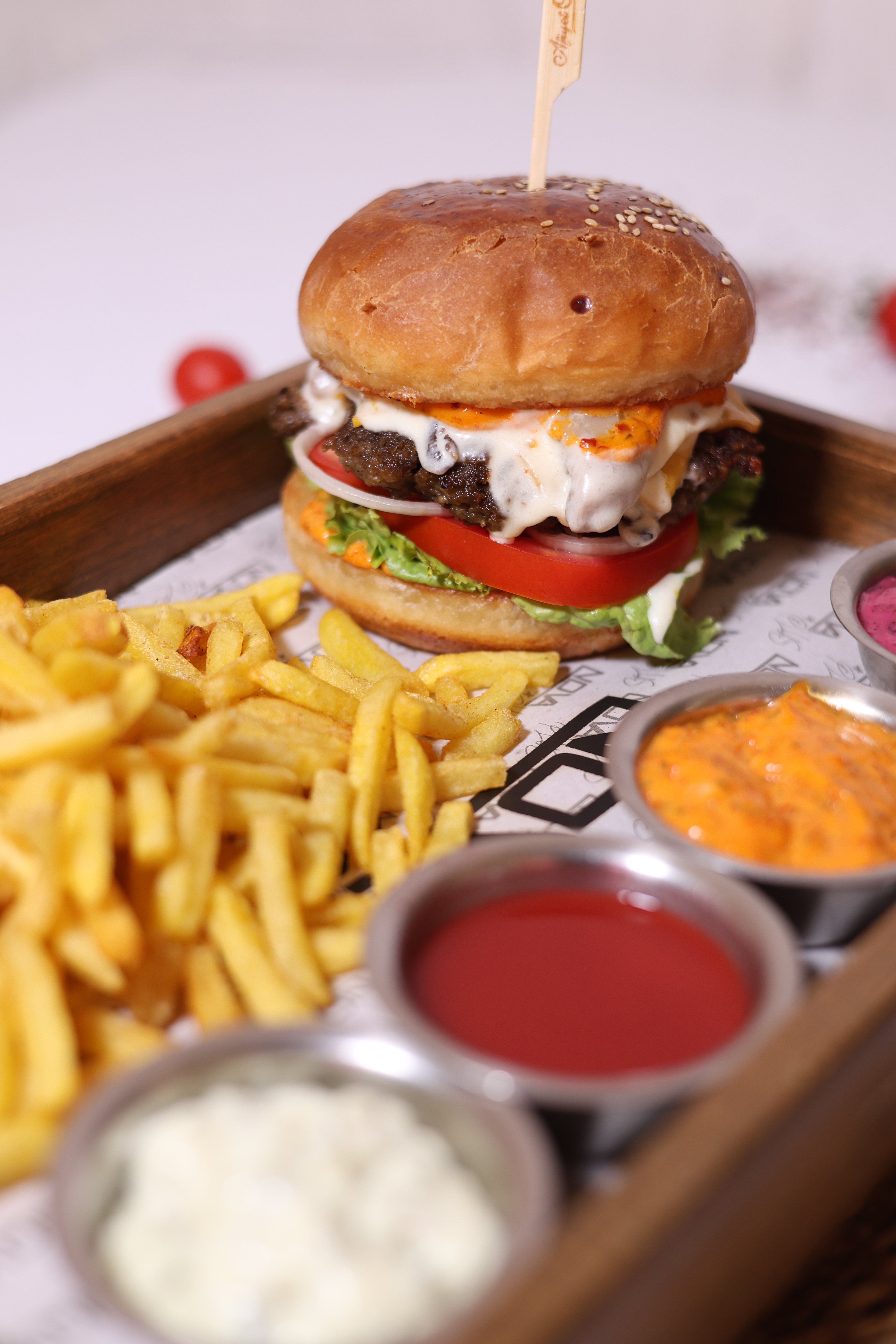 MUSHROOM BURGER